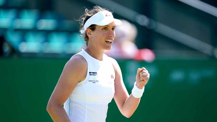 Johanna Konta will carry British hopes on her shoulders in the women's draw