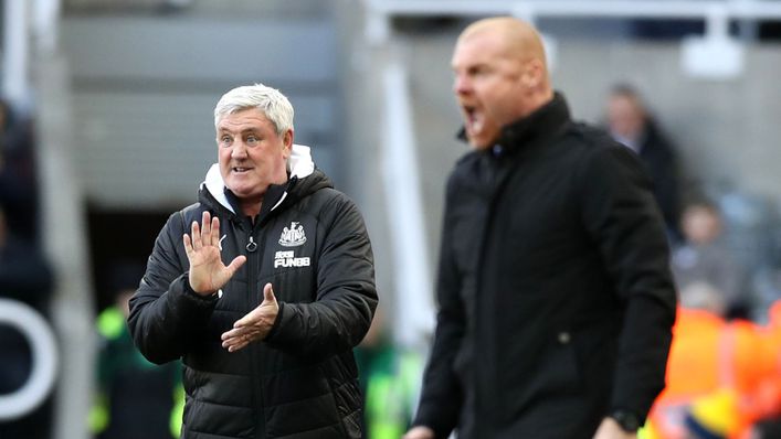 Premier League safety will be a tough job for Steve Bruce (left) and Sean Dyche (right)