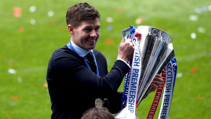 Steven Gerrard has enjoyed success at Rangers in his first managerial job