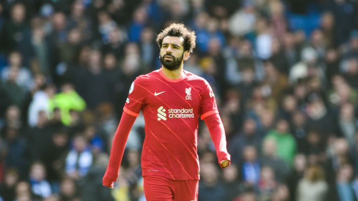 Mohamed Salah is three games without a goal for Liverpool