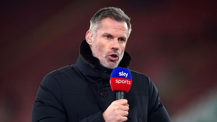 Jamie Carragher believes Manchester City's lack of a striker could cost them