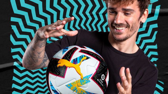 French star Antoine Griezmann will hope to put the ORBITA in the back of the net on a regular basis next season