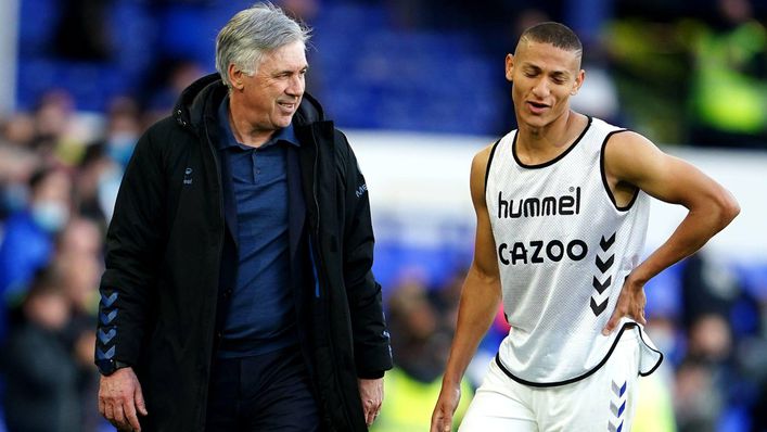 A move to Real Madrid would see Richarlison reunite with former boss Carlo Ancelotti