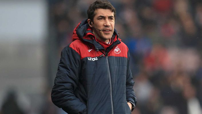 New Wolves boss Bruno Lage has already experienced English football when coaching at Swansea (above) and Sheffield Wednesday