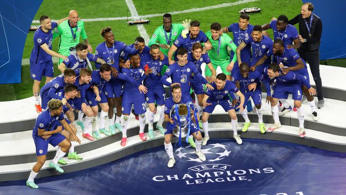 Chelsea got their hands on the Champions League trophy in 2020-21