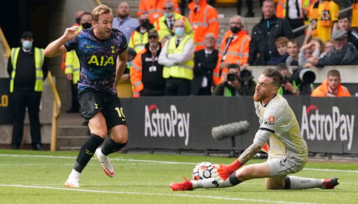 Harry Kane will aim to open his Premier League account for the season after confirming he is staying at Tottenham