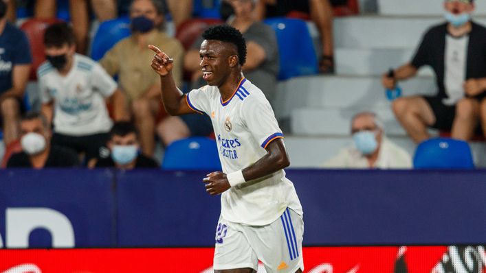 Vinicius Junior has been in hot form to start the 2021-22 campaign