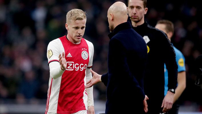 Erik ten Hag's arrival at Manchester United could be good news for Donny van de Beek