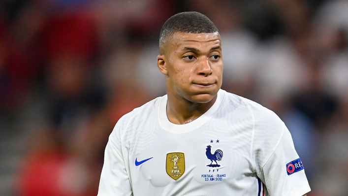 France forward Kylian Mbappe is one of the big names on Real Madrid's radar