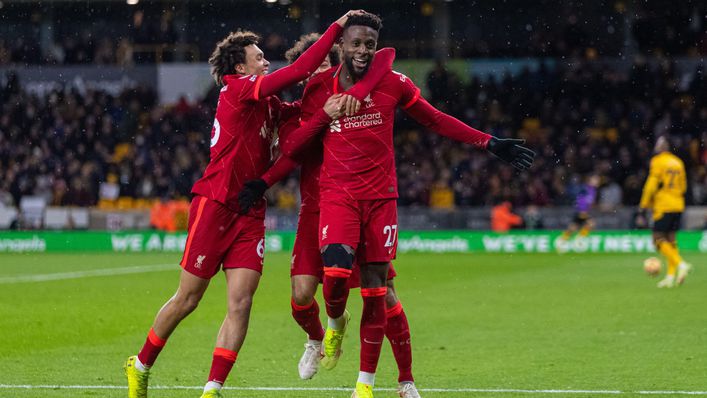 Divock Origi's goal at Wolves gave Liverpool a vital three points earlier this season