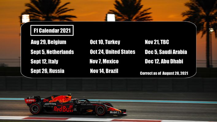 There is still one slot to fill in the Formula 1 calendar for 2021