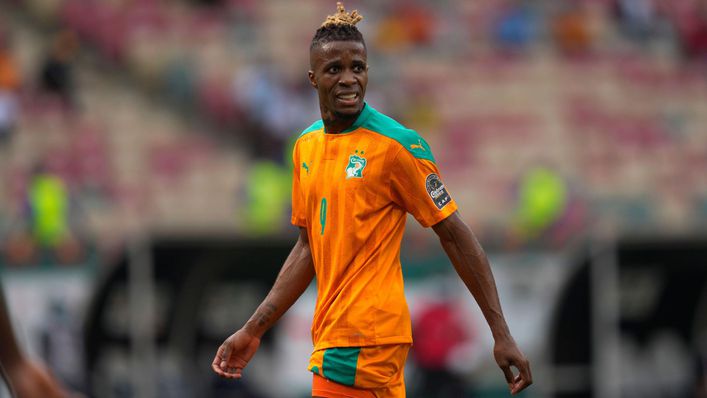 Ivory Coast winger Wilfried Zaha faces the nation he represented as a youngster tonight