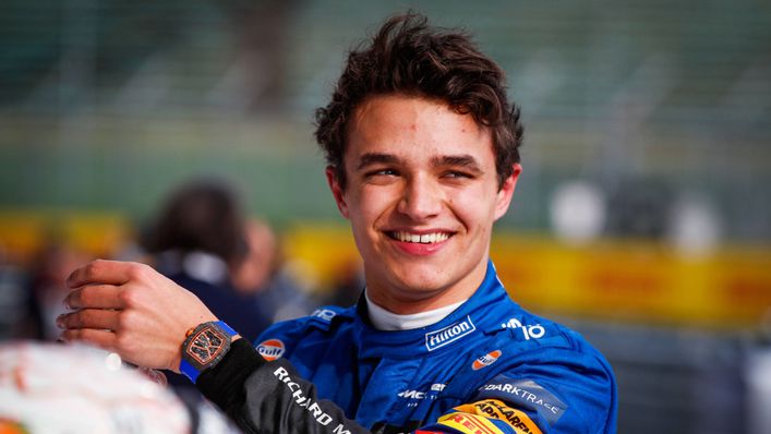 Lando Norris earned McLaren's first podium finish of the season at Imola