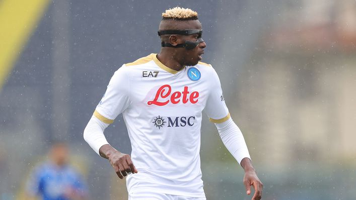 Napoli striker Victor Osimhen could be on his way to Manchester United this summer