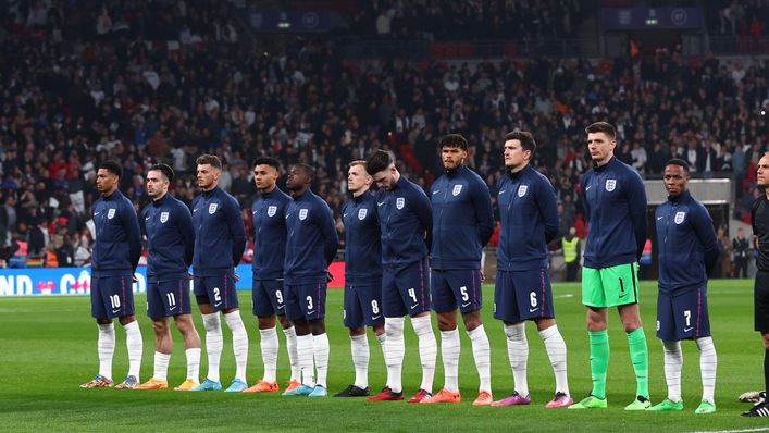 Harry Maguire's name was booed by some fans when the England line-up was read out prior to kick-off