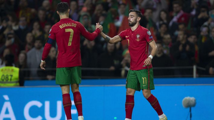 Bruno Fernandes netted twice as Portugal booked their spot at Qatar 2022