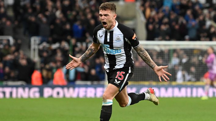 Kieran Tripper netted free-kicks in back-to-back games for Newcastle this season