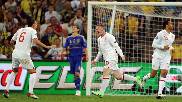 Wayne Rooney marks his return to the England team by scoring the decisive goal