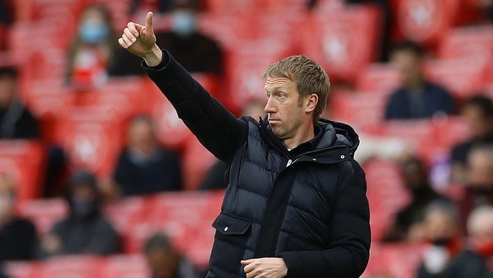 Graham Potter believes his Brighton group are getting better with time