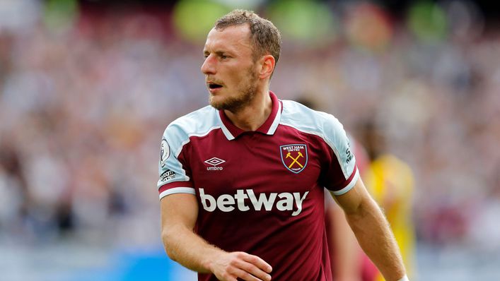 Vladimir Coufal is in the spotlight ahead of West Ham's Group H encounter with Rapid Vienna