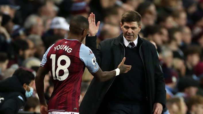 Ashley Young has played a key role under new Aston Villa manager Steven Gerrard