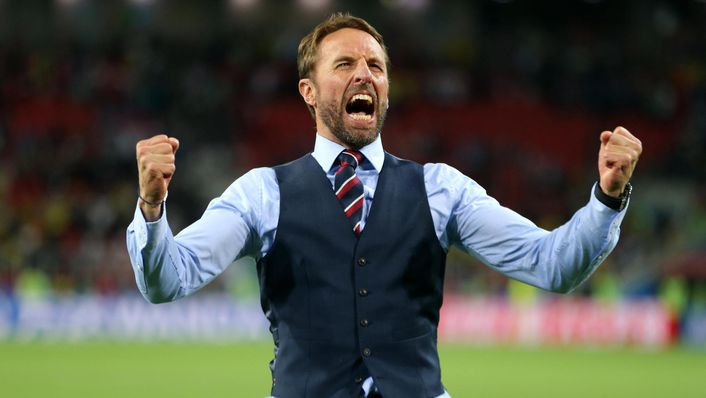 Gareth Southgate's celebration after England's penalty defeat of Colombia was iconic